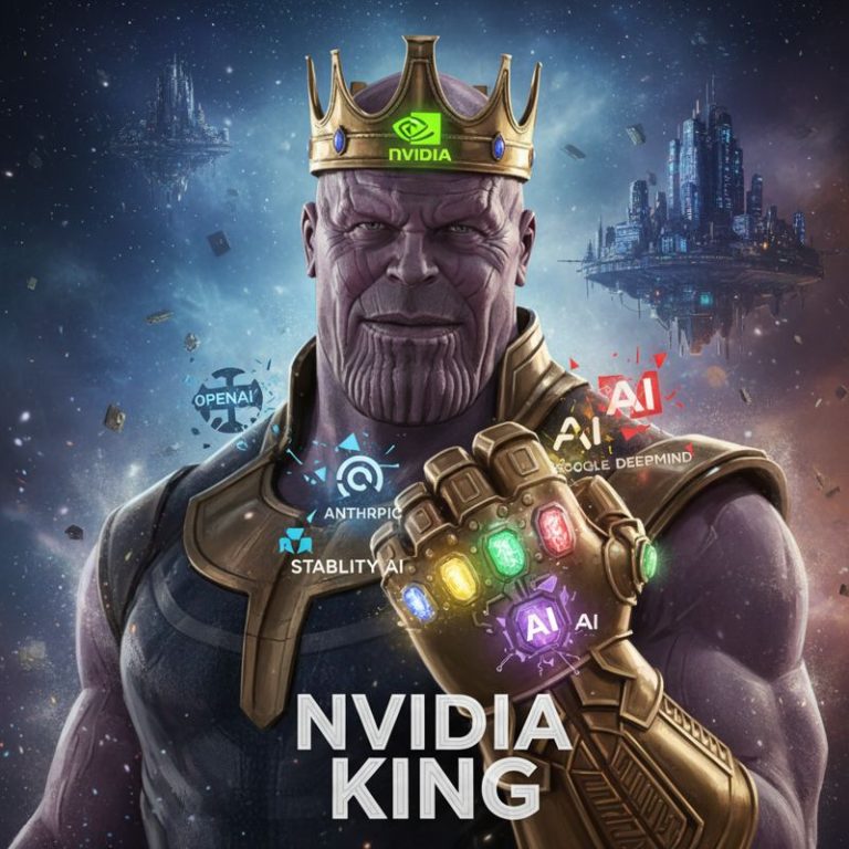 Nvidia가 AI 칩 스타트업들을 인피니티 건틀렛에 끼우는 타노스