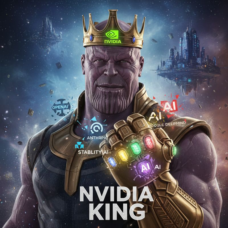 Nvidia가 AI 칩 스타트업들을 인피니티 건틀렛에 끼우는 타노스