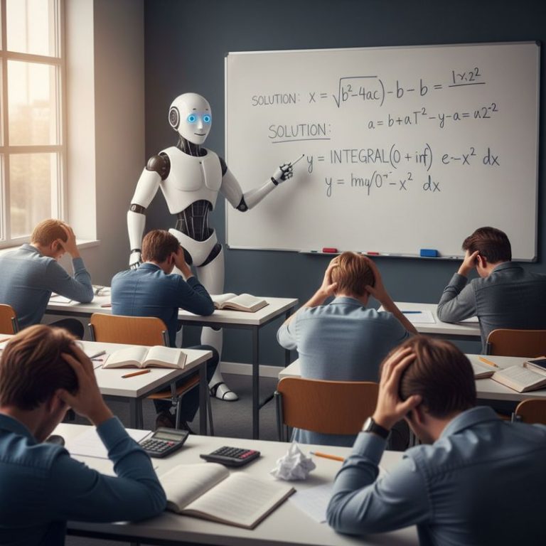 학생들이 힘들어하는 수학 문제를 AI가 쉽게 풀어주는 교실