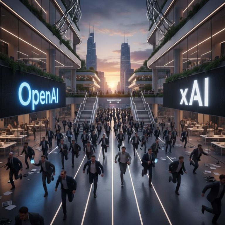 AI 회사 비상구로 탈출하는 개발자들